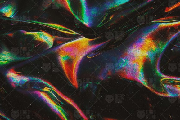 Abstract Rainbow Liquid Flow Background: A Versatile Visual Asset