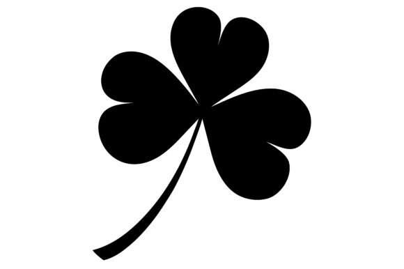 Clover Leaf Clip Art Black Silhouette: A Timeless Design Element for Modern Creatives