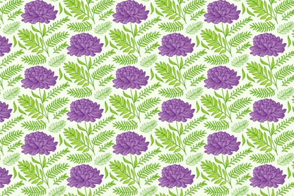 Floral Background Pattern Tile: A Versatile Design Essential