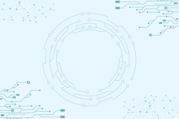 Futuristic AI Circuit Board Pattern: Designing the Future of Digital Branding