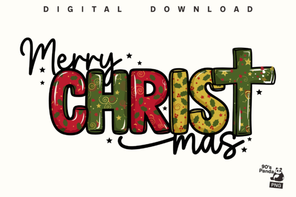 Retro Christmas PNG Design: Timeless Charm for Creative Projects