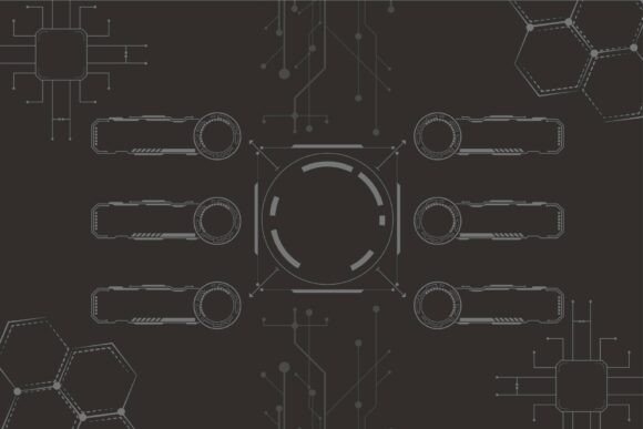 Sci-Fi Data Display Graphics for Modern Visual Storytelling